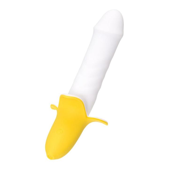 Silikonowy wibrator do punktu g 19 cm - miękka główka