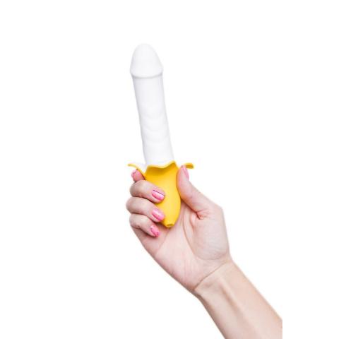 Silikonowy wibrator do punktu g 19 cm - miękka główka