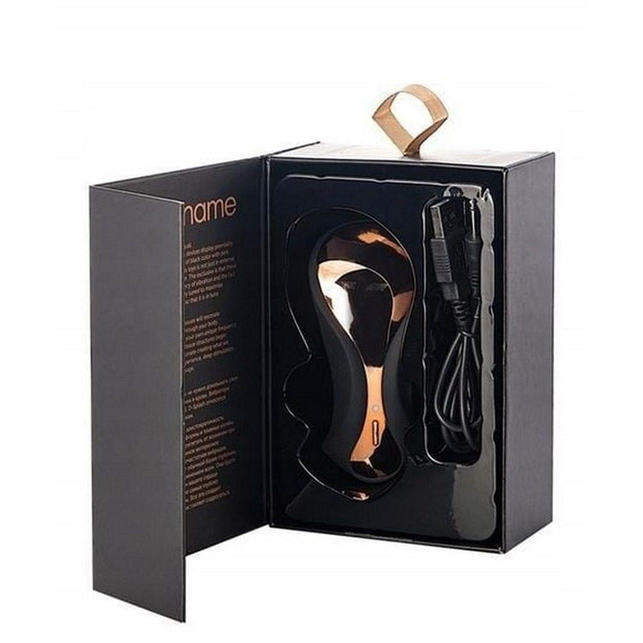 Złoty kompaktowy stymulator 6 trybów wibracji | ładowanie usb | Loris.pl