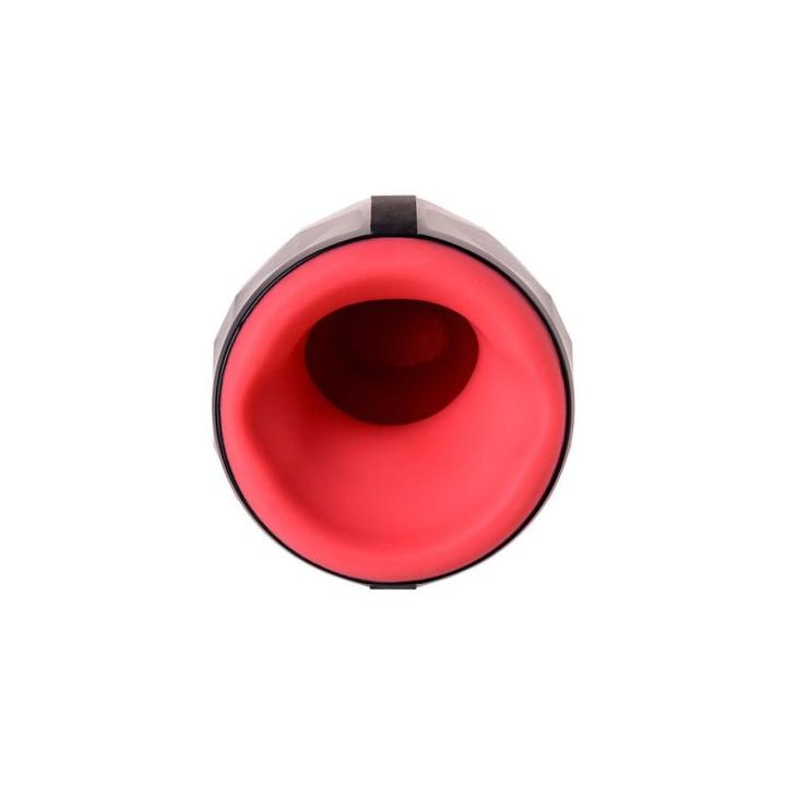 Rozgrzewany masturbator silikonowy 12 cm | ładowanie usb