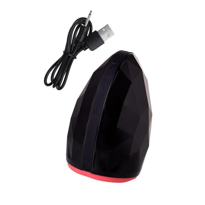 Rozgrzewany masturbator silikonowy 12 cm | ładowanie usb