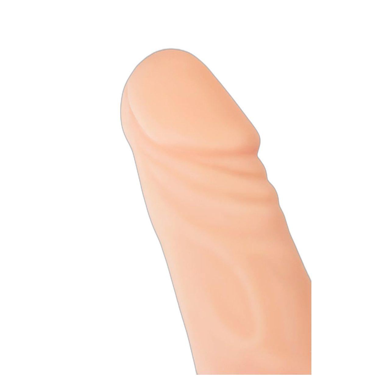 Realistyczny wibrator TPE 15,5 cm z regulacją wibracji | Loris.pl