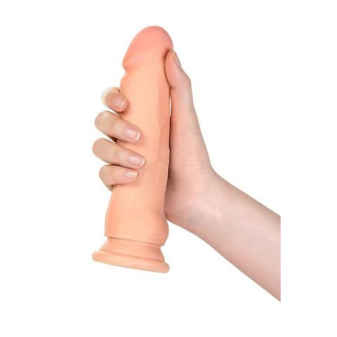 Realistyczny wibrator z przyssawką 17 cm i pilotem | 7 trybów wibracji