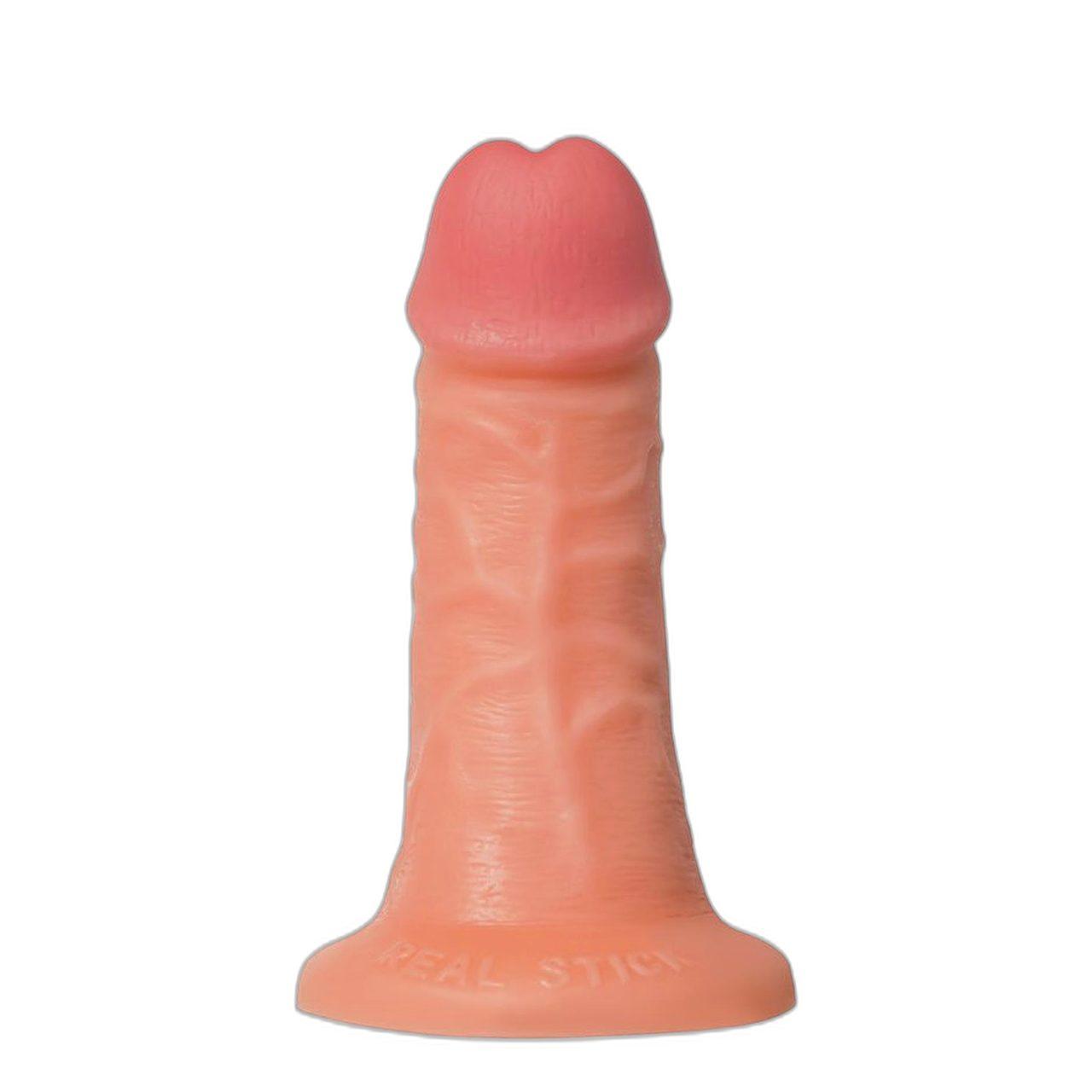 Realistyczne dildo z przyssawką cieliste 16 cm 5 cm | Loris.pl