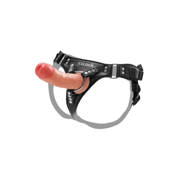 Realistyczne dildo z przyssawką 20 cm Ø 4 cm cieliste