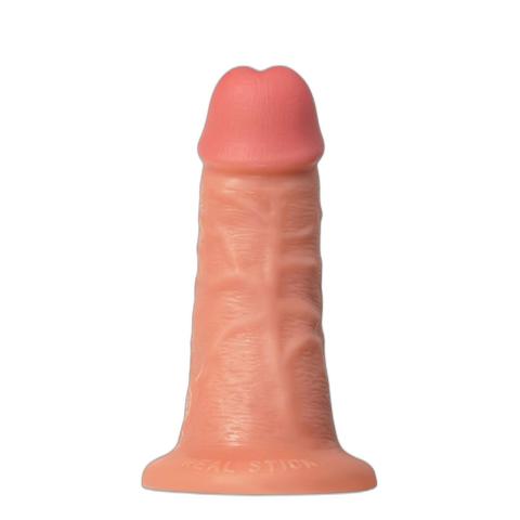 Realistyczne dildo z przyssawką cieliste 20 cm Ø 6 cm