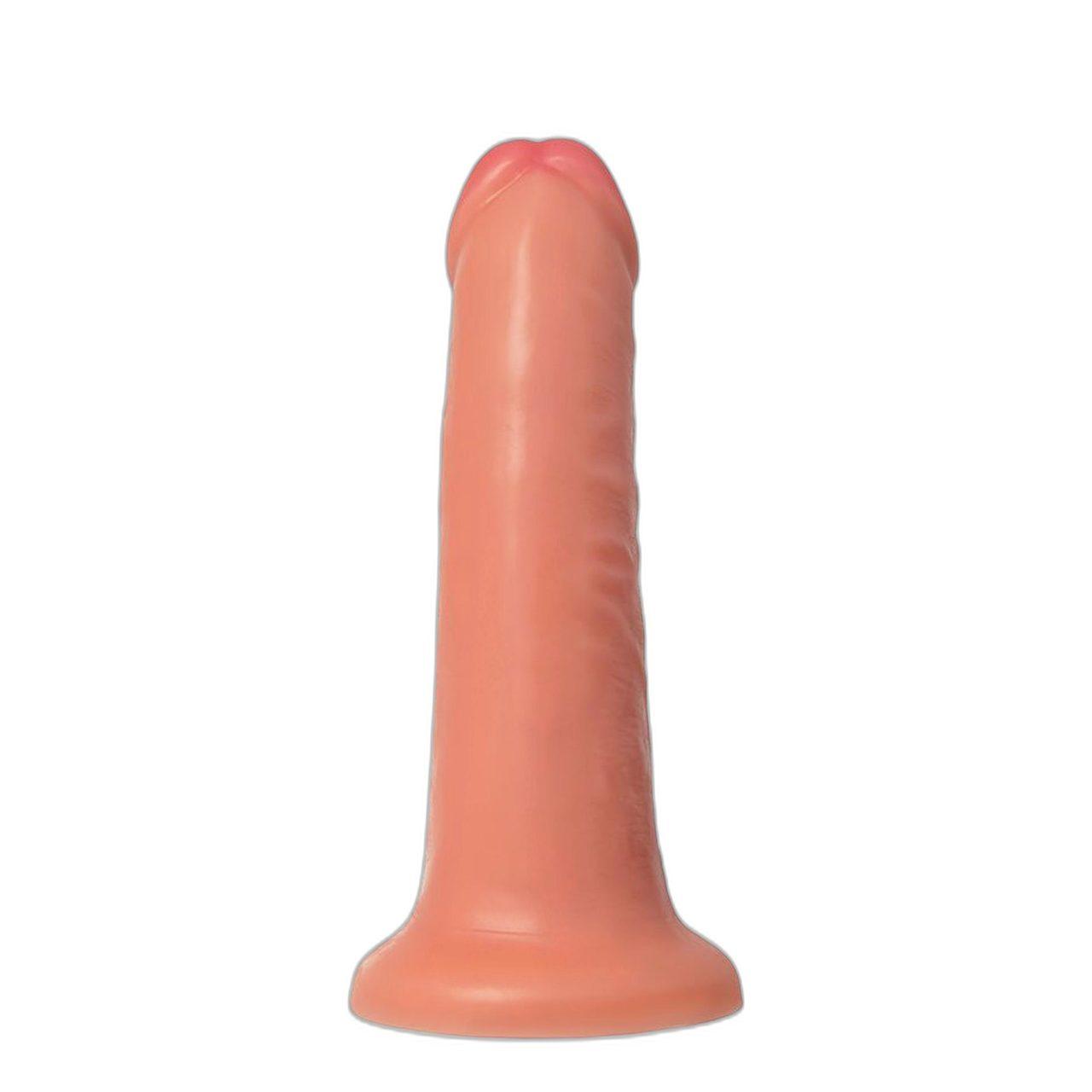 Realistyczne dildo z przyssawką 16 cm cieliste | średnica 3 cm | Loris.pl