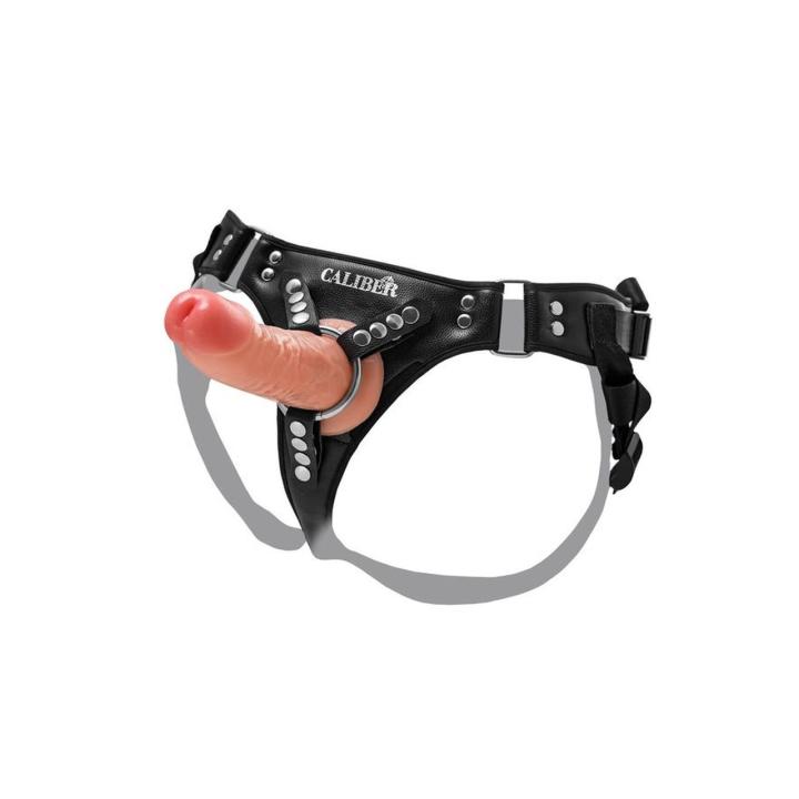 Realistyczne dildo z przyssawką 16 cm cieliste | średnica 3 cm