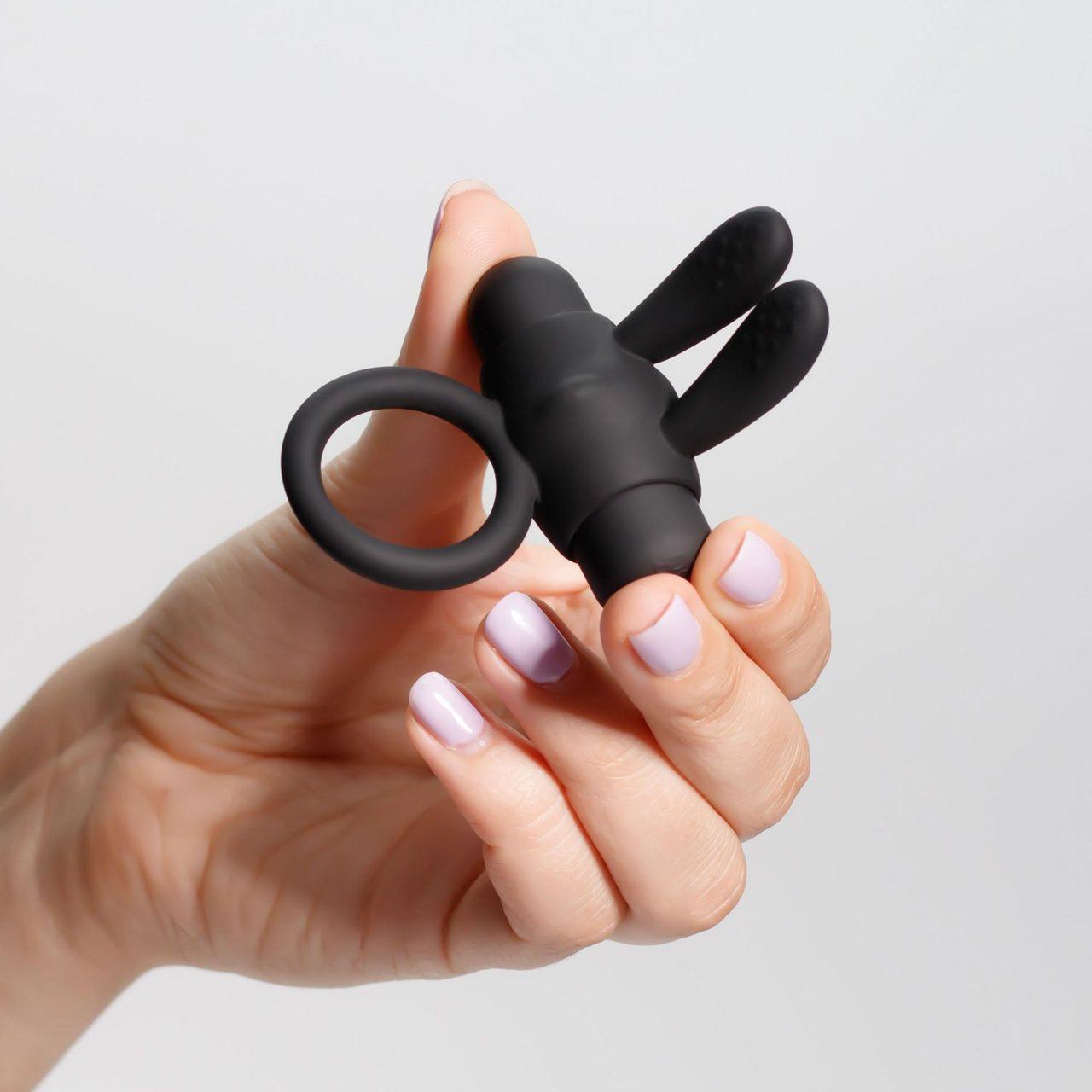 Pierścień erekcyjny z wibracją i stymulacją łechtaczki | 10 trybów