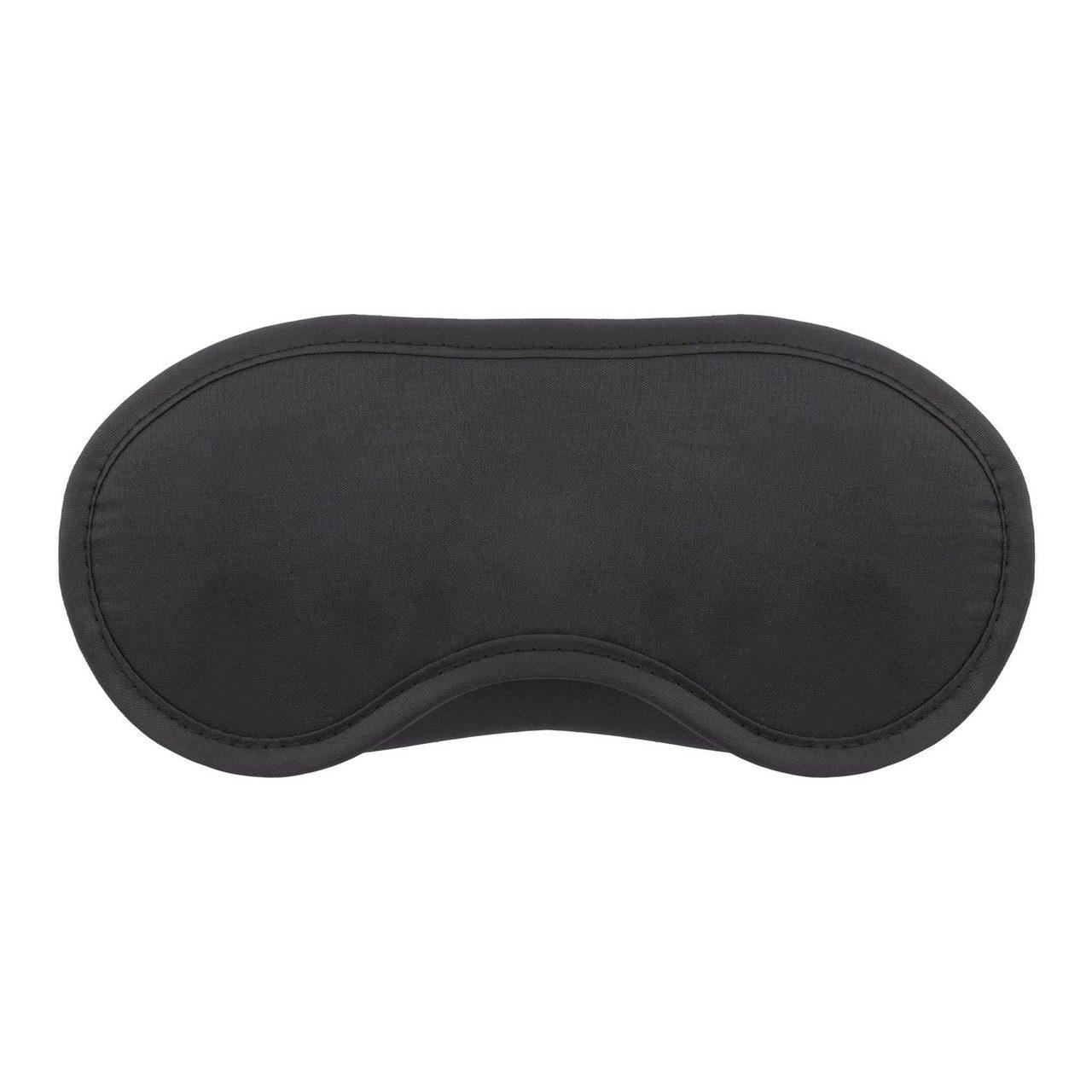 Satynowe opaski na oczy BDSM 2 szt. czarna i czerwona | Loris.pl