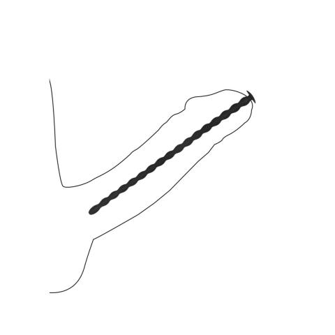 Silikonowe sondy do cewki spiralne 4 szt 30 cm – różne średnice