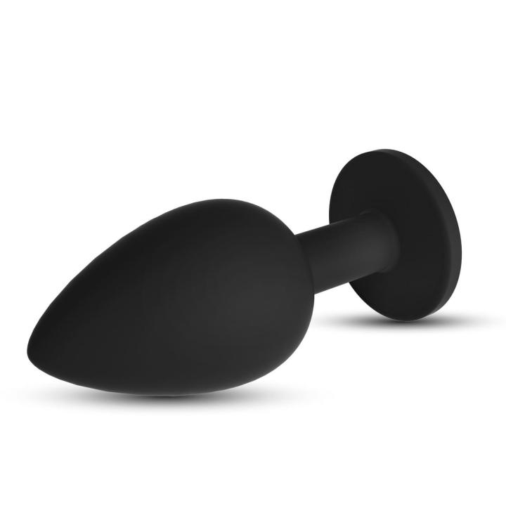 Duży korek analny z 4 wymiennymi ozdobami – elegancki plug