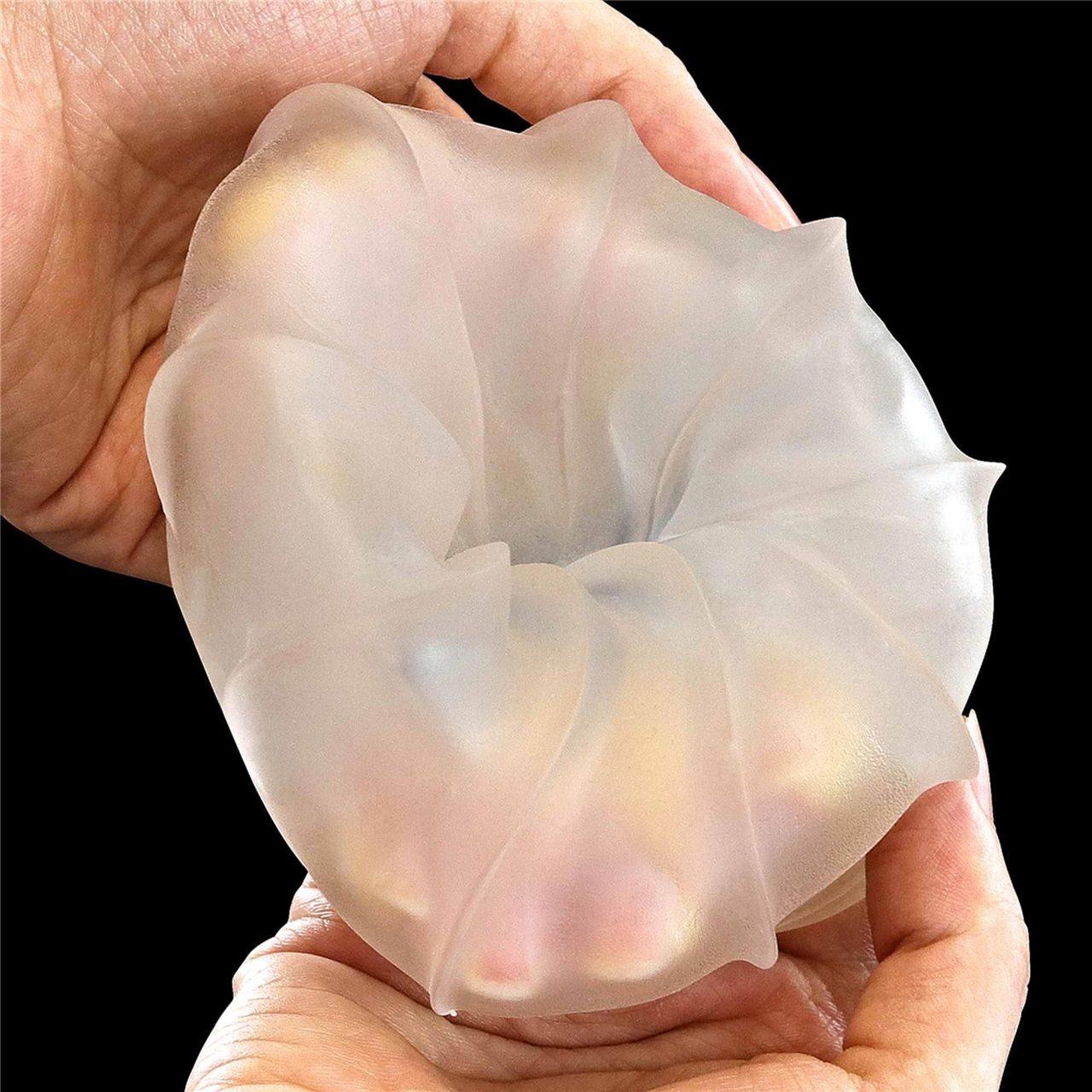 Masturbator dla mężczyzn spiralny 12,7 cm | Miękki rękaw TPE + lubrykant