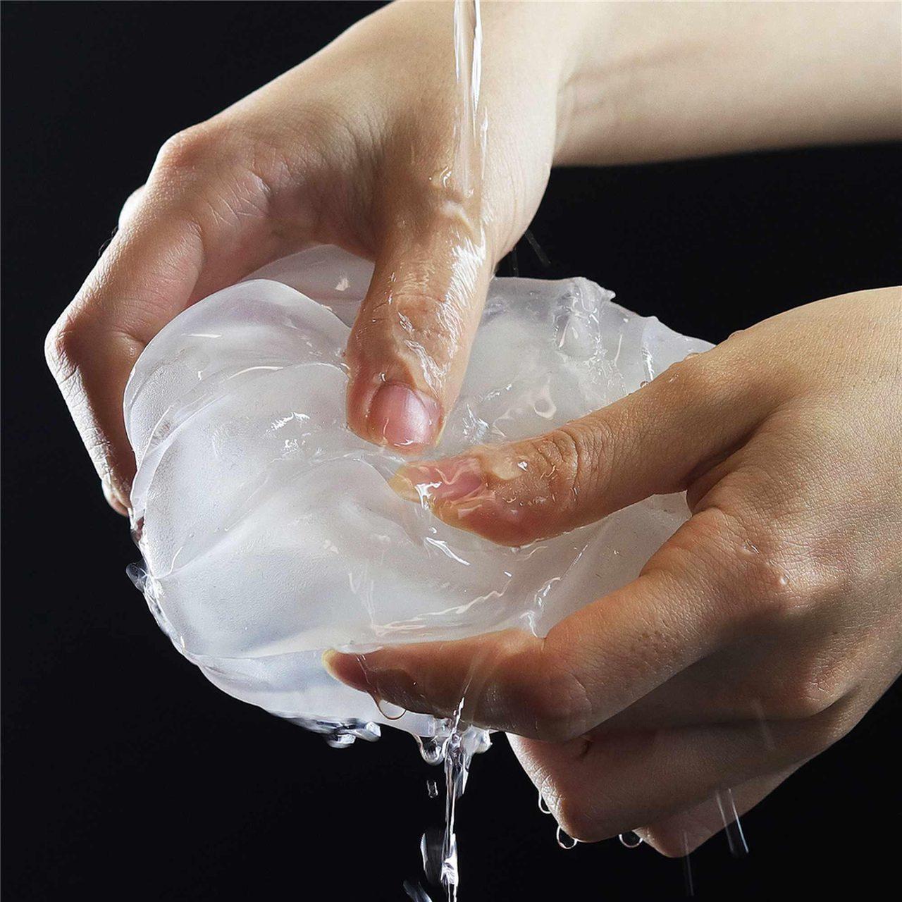 Masturbator dla mężczyzn spiralny 12,7 cm | Miękki rękaw TPE + lubrykant