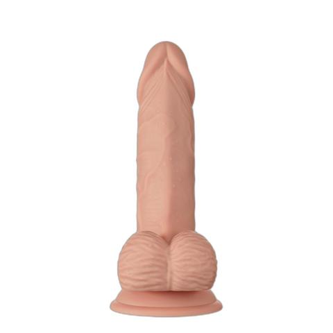 Realistyczne dildo z przyssawką 19,0 cm TPR