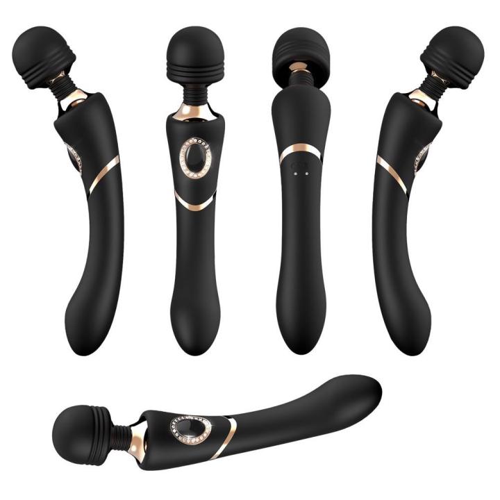 Elegancka różdżka masująca USB wodoodporna | 10 trybów wibracji