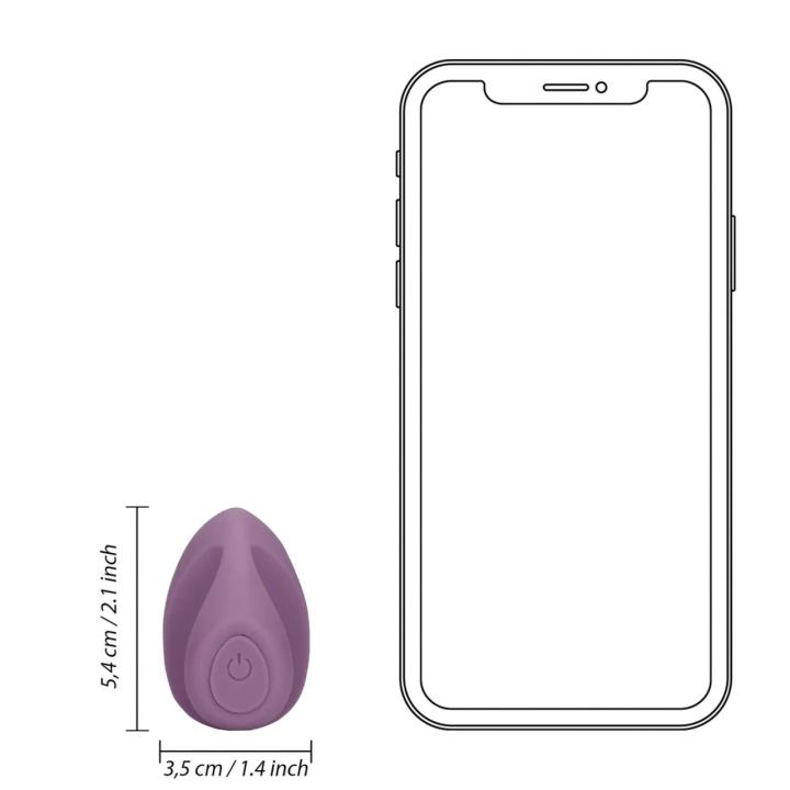 Mini wibrator na palec fioletowy – precyzyjna stymulacja