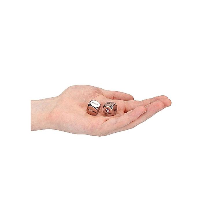 Erotyczne kości miłosne różowe złoto | Gra dla par | Loris.pl