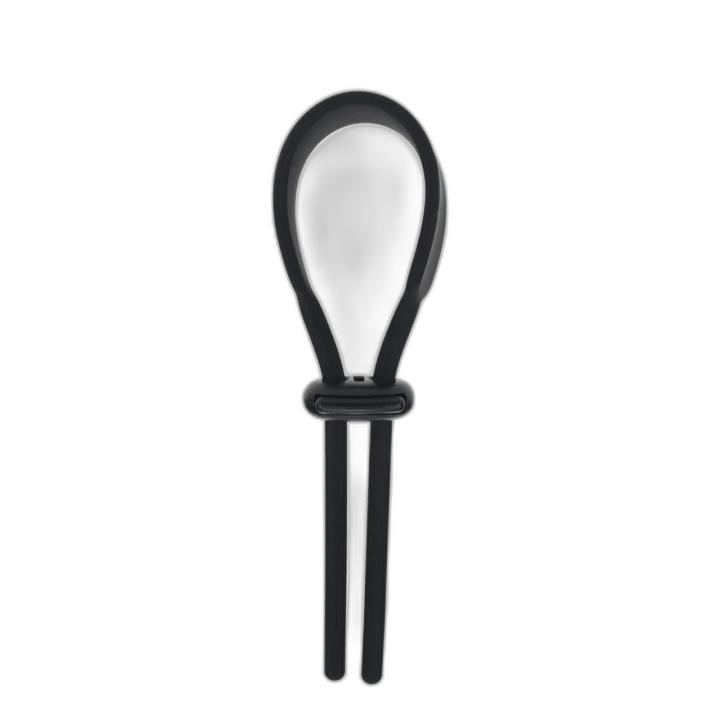 Regulowany pierścień erekcyjny silikonowy 5 mm czarny | Loris.pl