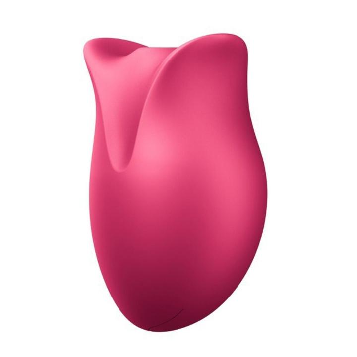Stymulator łechtaczki air pulse róża czerwony | 11 trybów, ipx7, usb c