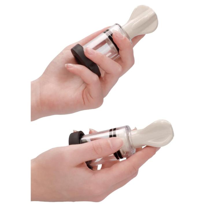 Przyssawki na sutki z elektrostymulacją bipolar i pilotem | Loris.pl