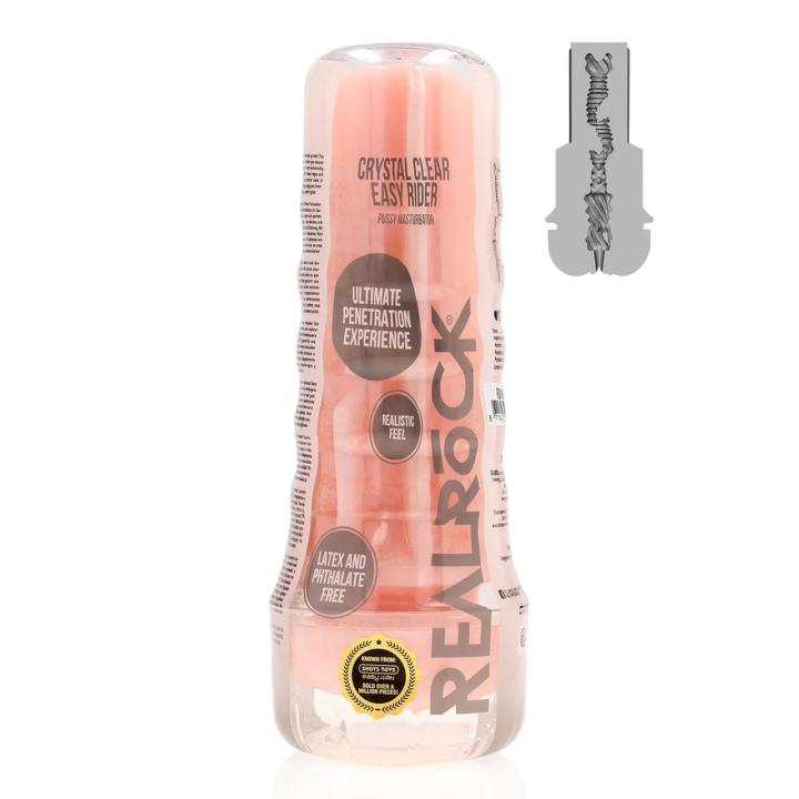 Kompaktowy masturbator waginalny TPE z teksturą | Loris.pl