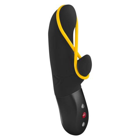 Czarny wibrator do punktu G 17 cm – 12 trybów, wodoodporny, LED