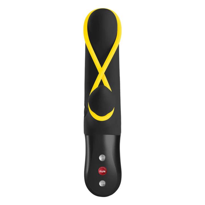 Czarny wibrator do punktu G 17 cm – 12 trybów, wodoodporny, LED