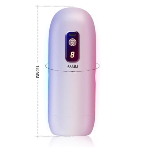 Automatyczny masturbator usb 8 trybów wibracji z głosem