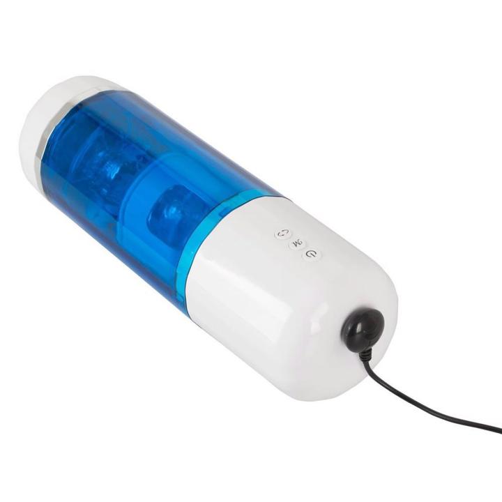 Masturbator waginalny 3 w 1 z rotacją pchnięciami i wibracją usb