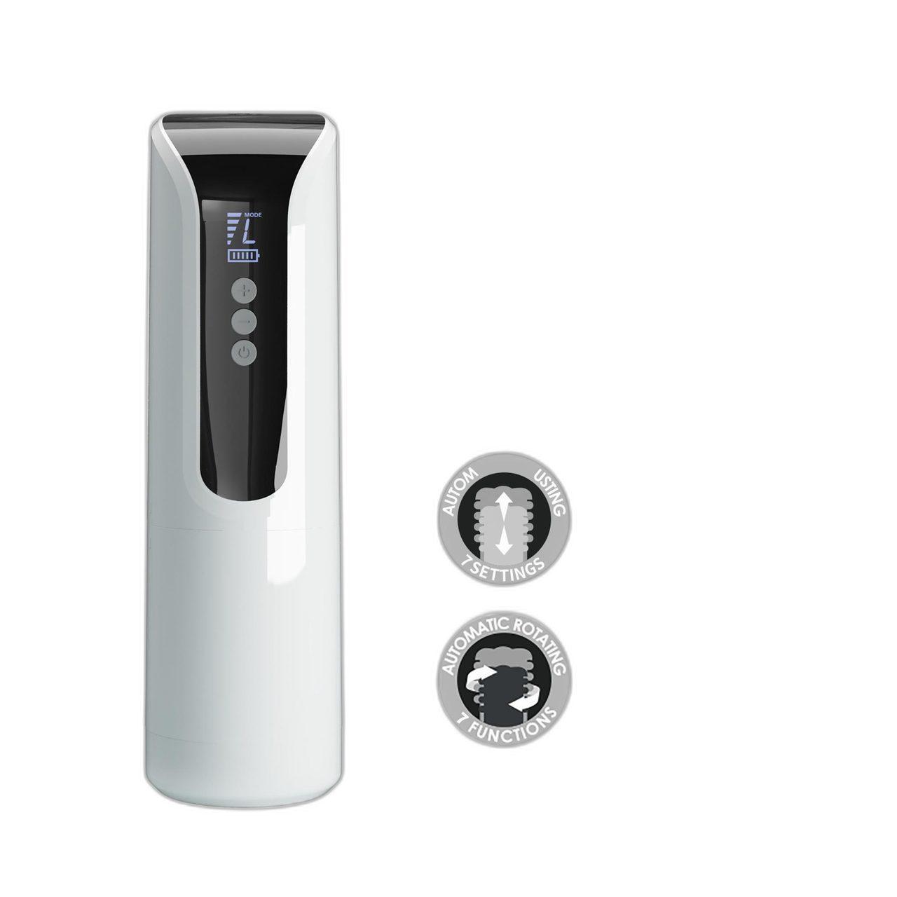 Automatyczny masturbator posuw i rotacja | LED | USB C | Loris.pl