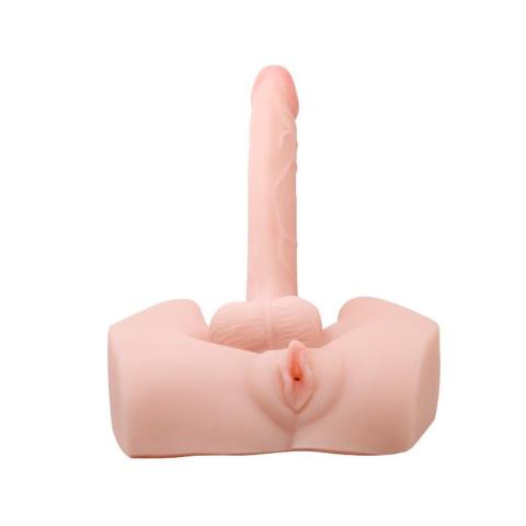 Masturbator wagina z wibracją i obrotem | realistyczna tekstura