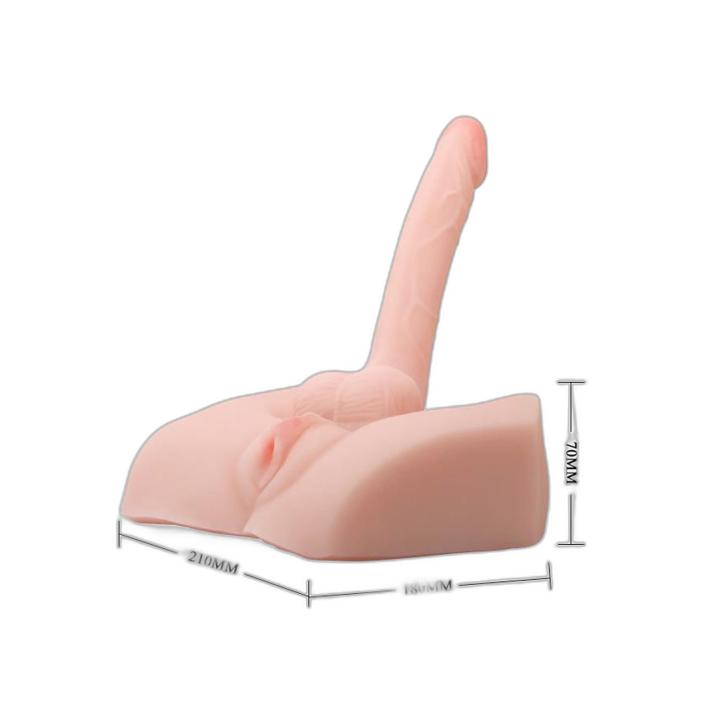 Masturbator wagina z wibracją i obrotem | realistyczna tekstura