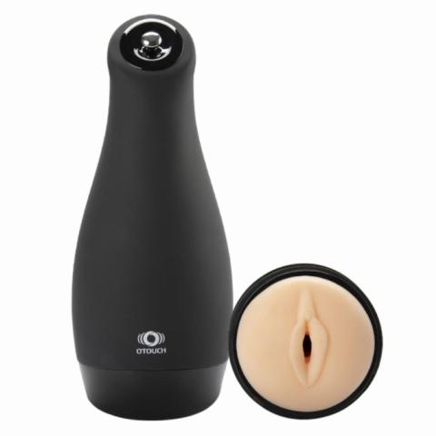 Masturbator z wibracjami i ssaniem | Wodoodporny, cichy, USB