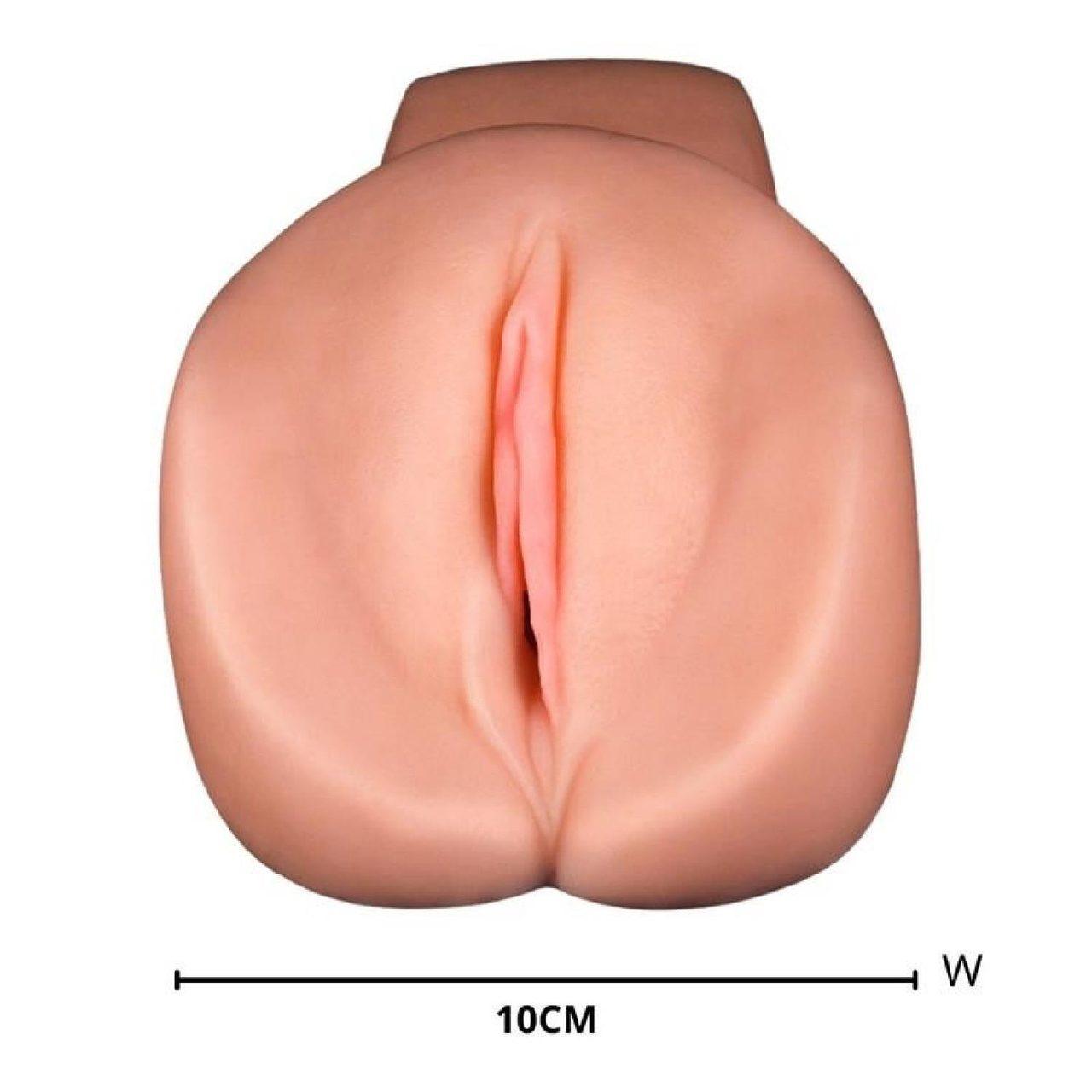 Wibrujący masturbator wagina CyberSkin 18 cm – pocisk, wiele prędkości | Loris.pl