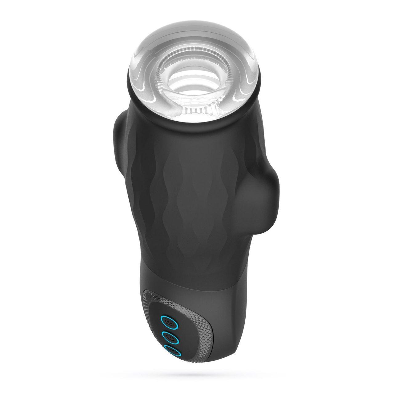 Masturbator z ssaniem i wibracjami 23,5 cm + wyjmowany rękaw | Loris.pl