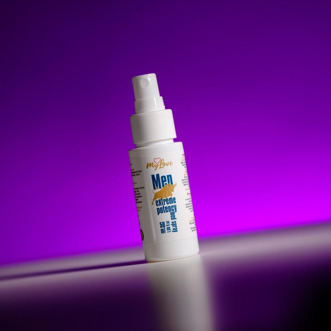 Intymny spray pobudzający dla mężczyzn 50 ml | Rozgrzewający aromat kawy