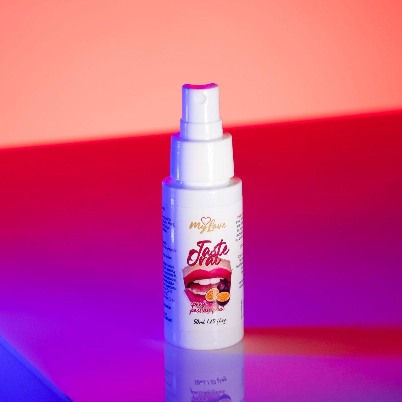 Smakowy spray do seksu oralnego marakuja 50 ml | Loris.pl