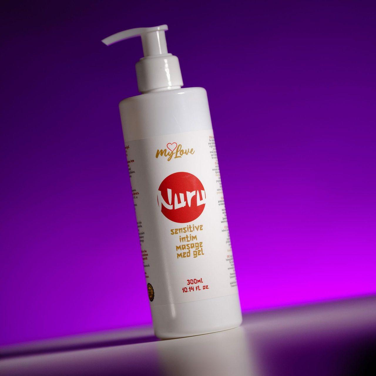 Żel do masażu nuru sensitive mango 300 ml | Długi poślizg | Loris.pl