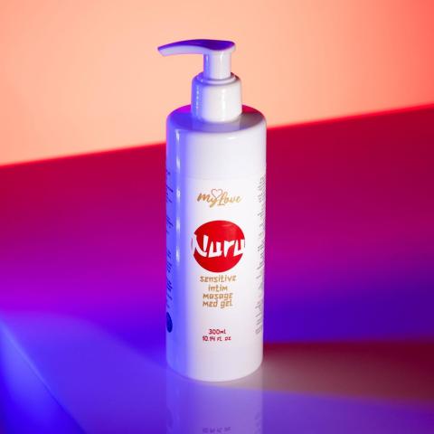Żel do masażu nuru sensitive mango 300 ml | Długi poślizg