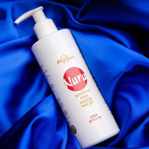 Żel do masażu nuru sensitive mango 300 ml | Długi poślizg