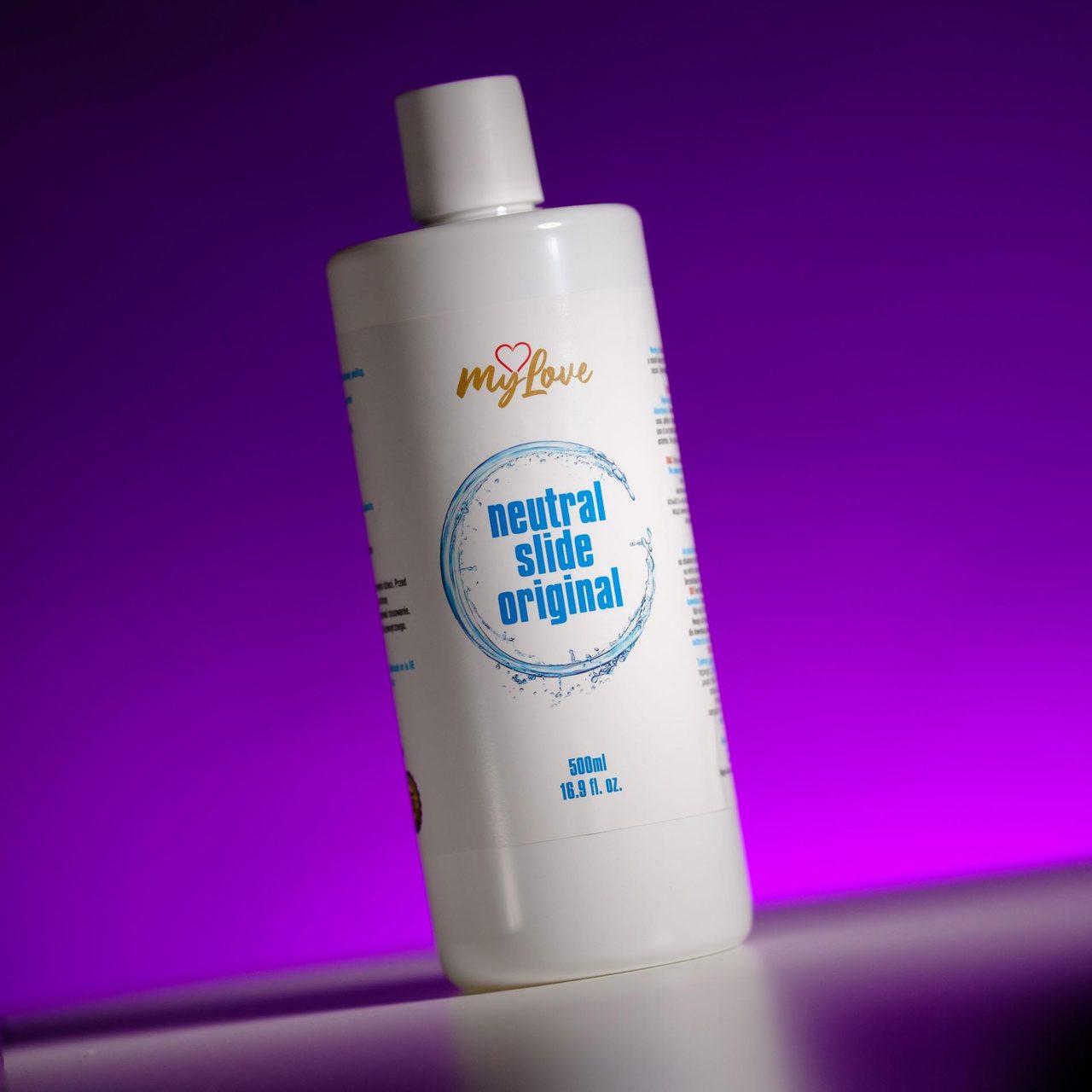 Neutralny żel intymny na bazie wody 500 ml - bezzapachowy, długi poślizg