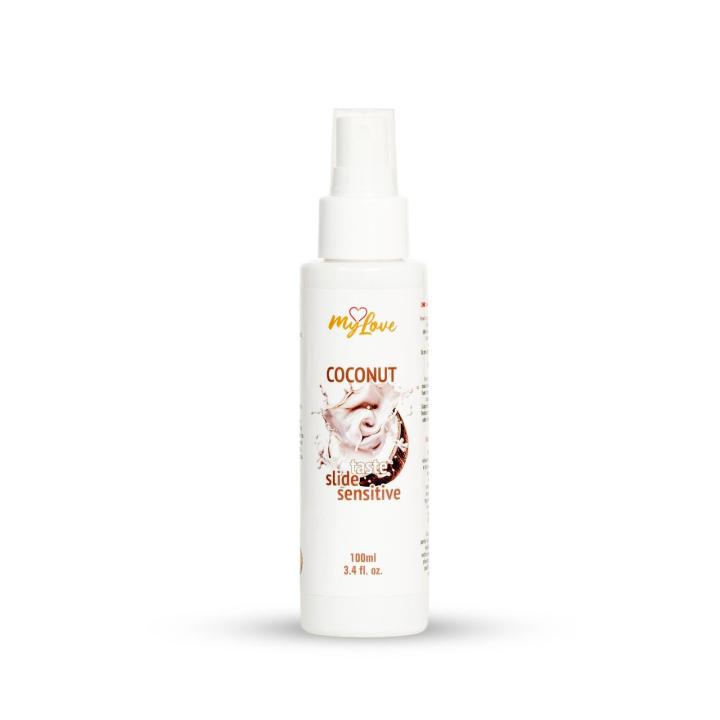 Smakowy żel intymny kokosowy sensitive 100 ml z atomizerem
