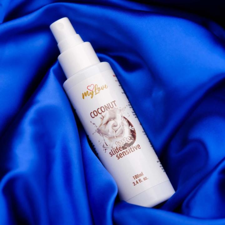 Smakowy żel intymny kokosowy sensitive 100 ml z atomizerem | Loris.pl