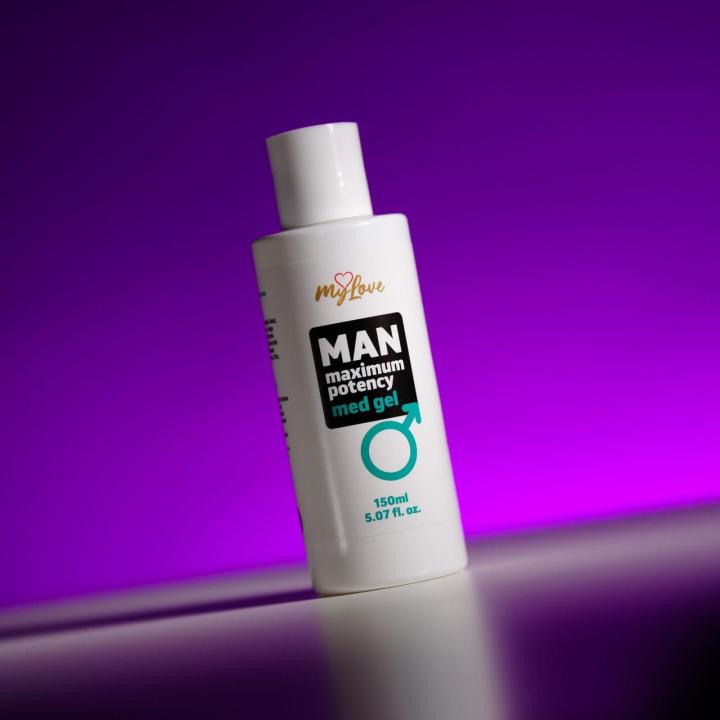 Stymulujący żel intymny dla mężczyzn kawa 150 ml