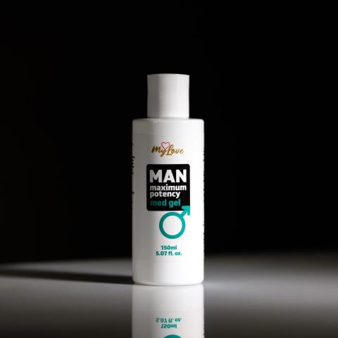 Stymulujący żel intymny dla mężczyzn kawa 150 ml