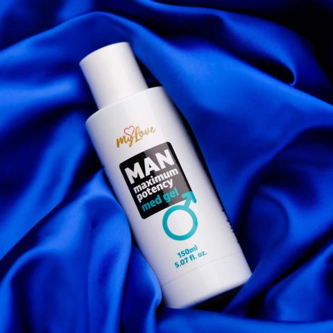 Stymulujący żel intymny dla mężczyzn kawa 150 ml