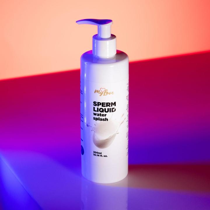 Biały lubrykant wodny z efektem spermy 300 ml