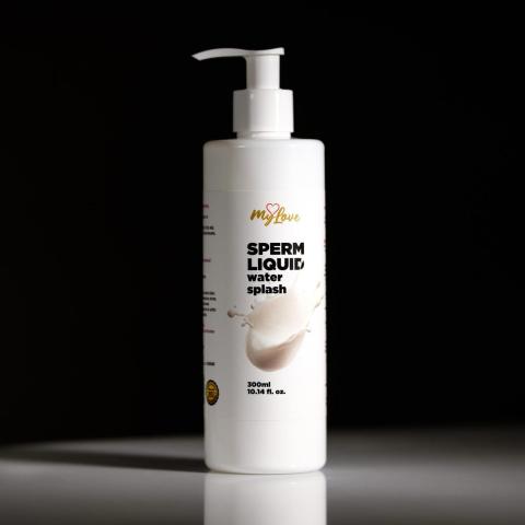 Biały lubrykant wodny z efektem spermy 300 ml