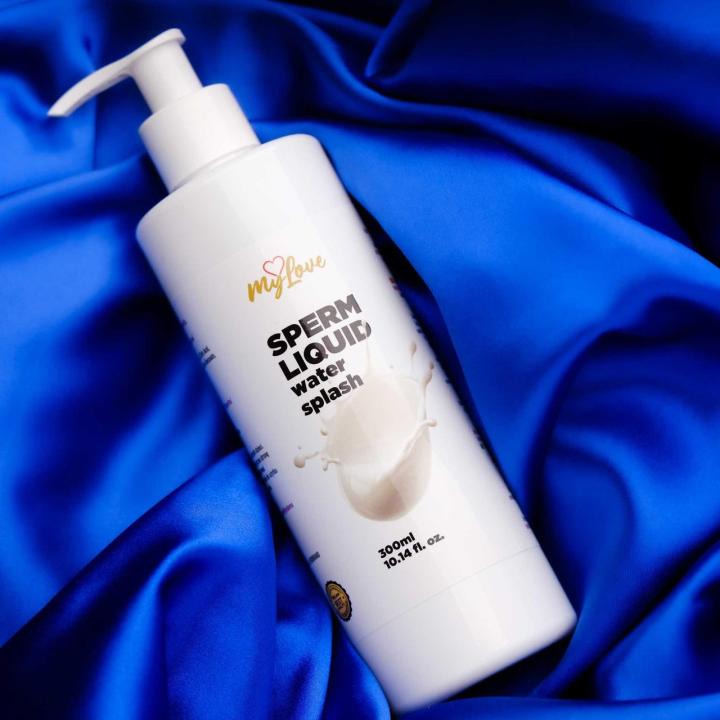 Biały lubrykant wodny z efektem spermy 300 ml | Loris.pl